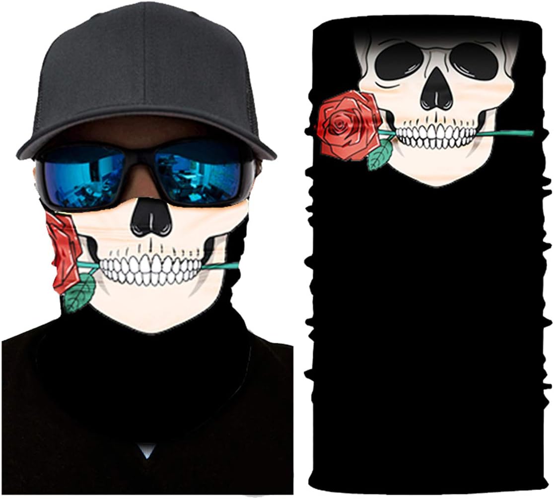 3D Multifunctional Protective Face Mask Cycling Scarf Outdoor Face Shield Headwear Windproof Hiking Headband Running Head Wrap Skiing Warm Neck Gaiter Snowboarding Bandana Balaclava UV Protection