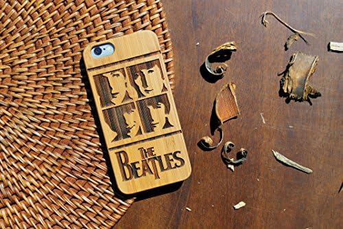 The Beatles HANDMADE Iphone 6/ 6s wooden case – Made from eco-friendly wood – Modern Rock Band fan art design – Original gift for boys and girls