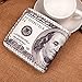 Toraway Wallet, Creative Us Dollar Bill Billfold Wallet Leather Wallet Purses White