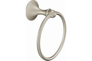 Moen DN7786BN Lounge Towel Ring (Brushed Nickel)