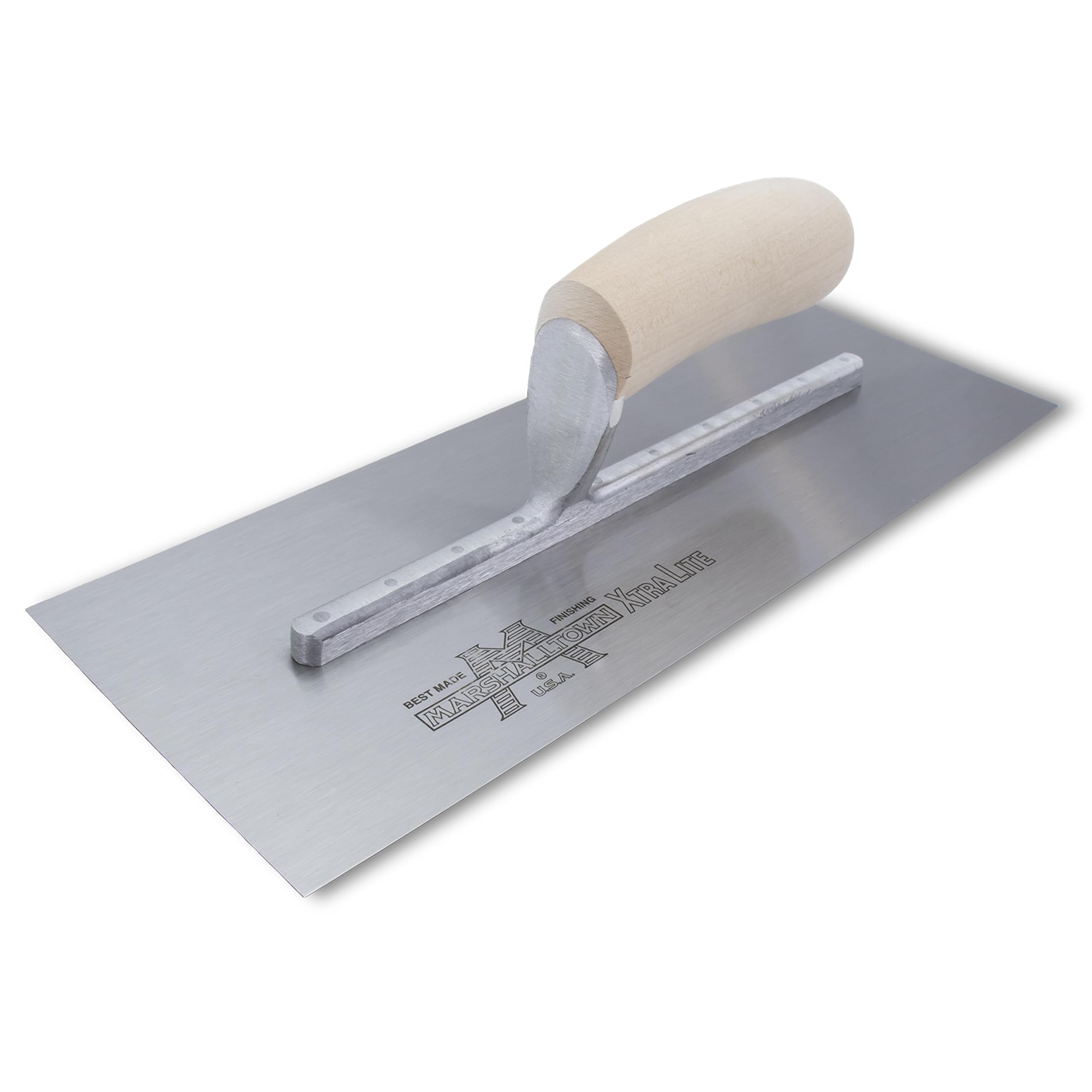 Marshalltown MXS13 13x5-inch Finishing Trowel - Wooden Handle