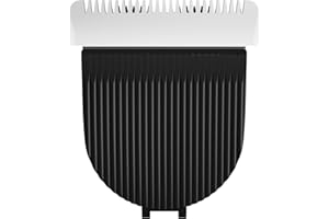 Replacement Blade for OLOV Electric Groin Hair Trimmer, Hygienic Snap-in Replaceable Ceramic Blade Heads, Black