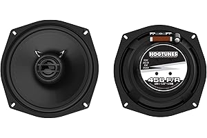 Hogtunes 456F/R 5.25" Replacement for Front or Rear Speakers (2 Pack), Fits 1998-2005 Harley-Davidson Motorcycles