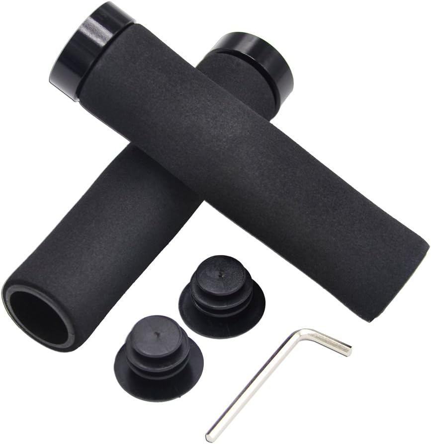 Labewin Bicycle Sponge Lockable Handlebar Grips Fits Cycle Mountain Bike BMX MTB Stunt Scooter