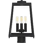 Nuvo Lighting 60-6585 Transitional Four Light Post Lantern from Halifax Collection in Bronze/Dark Finish, 9.50 inches