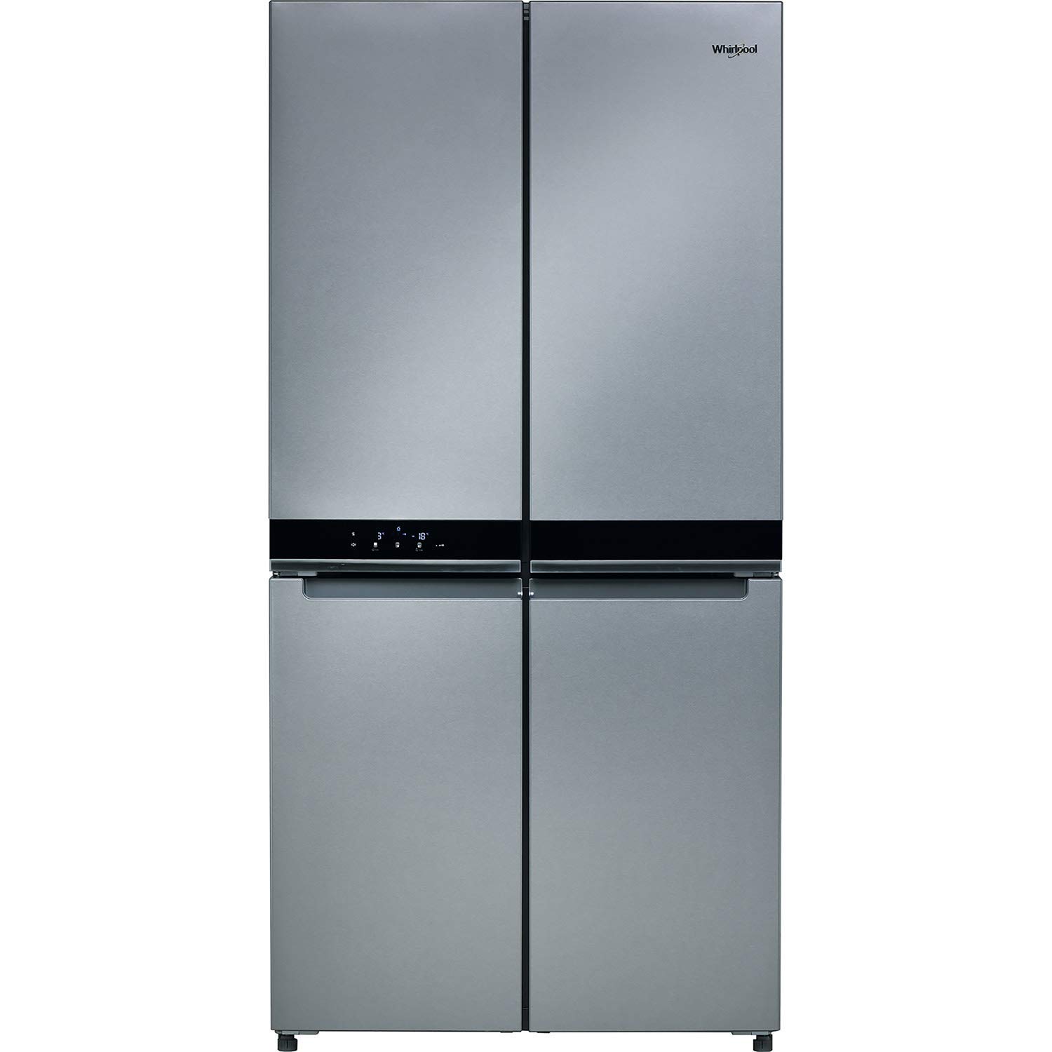 Whirlpool WQ9 B1L UK Freestanding Side-by-Side American Fridge Freezer, 591L, 90.9cm wide, No Frost