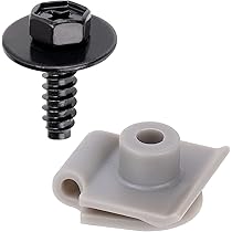 アクセサリー me1029 52000 20pcs 7mm Plastic Rivets Fender Clip Retainer Bumper Nylon Push