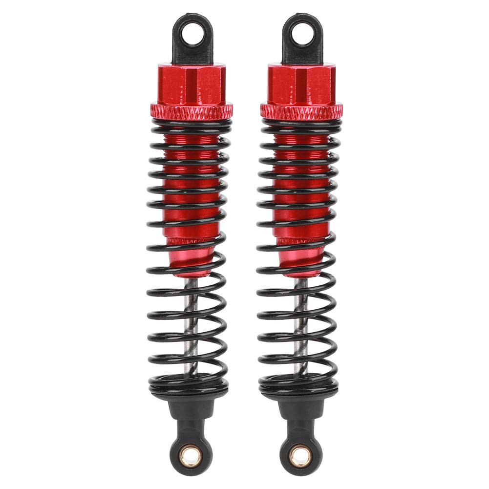 2PCS 1/10 Scale Metal Shock Struts Damper Vehicles Spare Parts Compatible with HSP Model Accessory (85MM)