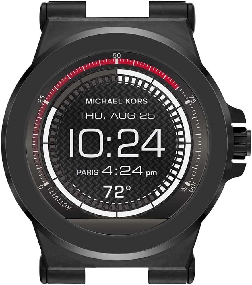 Michael Kors Reloj para Hombre de Digital con Correa en Silicona ...