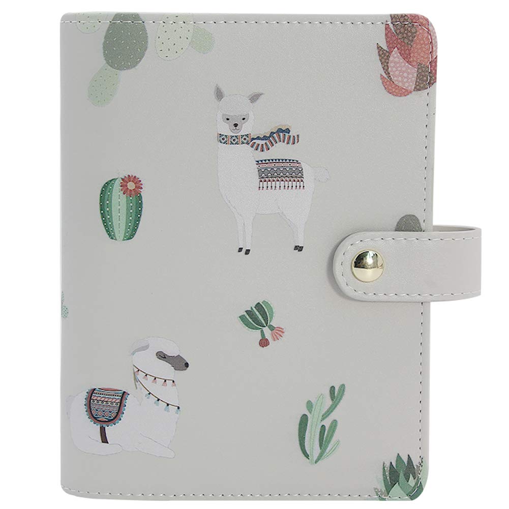 Buy Labon's 6 Round Ring A6 Binder Softcover PU Leather Zippered