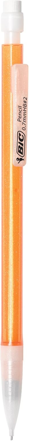 BIC Xtra Sparkle Mechanical Pencil, Colorful Barrel, Medium Point (0.7 mm), 48-Count : Office Products