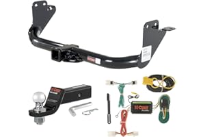 CURT Class 3 Hitch Tow Package with 2" Ball for Mitsubishi Outlander Sport, RVR