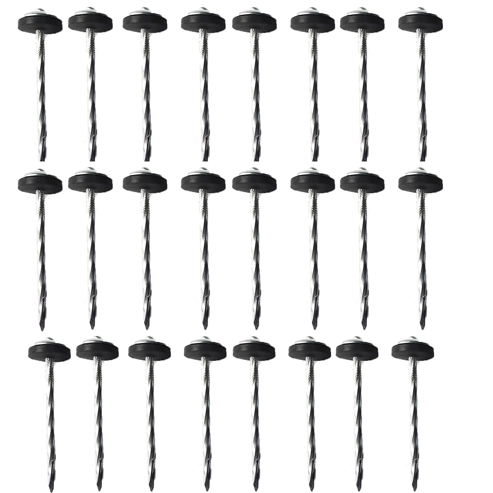 24Pcs Heavy Duty Tent Groundsheet Peg, Stainless Steel Ground Pegs Awning Tent Pegs, 9cm Hard Ground Camping Pegs For Tent, Awning & Garden
