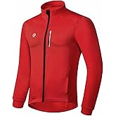 Przewalski Cycling Bike Jackets for Men Winter Thermal Running Jacket Windproof Breathable Reflective Softshell Windbreaker
