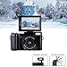 Digital Camera Vlogging Camera Full HD1080p 24.0MP Camera 3.0 Inch Flip Screen Camera with Retractable Flashlight Vlogging Camera for YouTube