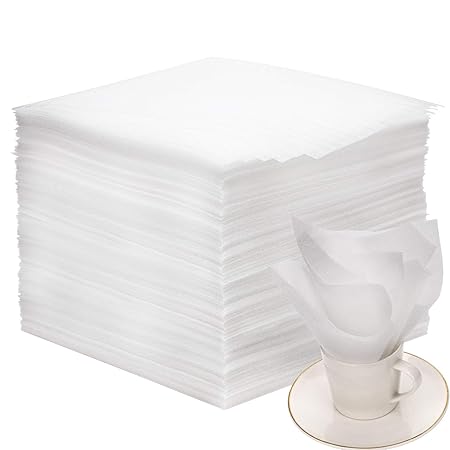 AIEX Schaumfolie Verpackung Seidenpapier Einpackpapier Umzug Packschaum für Kartons Umzug Geschirr Gläser Weinflaschen Versan