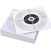 Remarkable Air Shot Paper Targets, 100 Pack 5.5in Papers Target for Pellet Trap Air Shot Targets and Shooting Range Pellet Ca