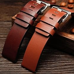 TPUOTI Cow Leather Strap For DIESEL Watchband