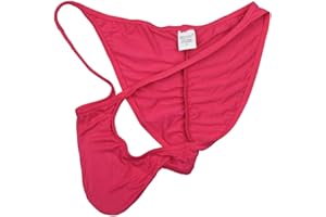 OROCOJUCO Men's Modal Cheeky Briefs Brazilain Bikini Underwear Ruched Back Skimpy Swimwear