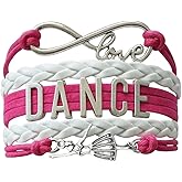Infinity Collection Dance Bracelet- Girls Dance Jewelry - Dance Recital Gift For Dancers, Dance Teams & Dance Recitals