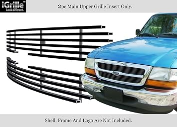 Amazon Com Aps Compatible With 1998 2000 Ford Ranger Black Biller
