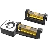 GHHJX Professional Magnetic Scope Leveling Kit Scope bubble level Tool Scope Mounting Kit 2pcs