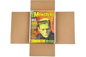 GEMINI COMIC SUPPLY Gemini Magazine and Comic Book Mailers for Shipping (8.5x11x2’’ – 50 Pack) | US-Made Corrugated Cardboard Mailers | Stay Flat Mailers with Expandable Capacity | Document Mailers and Photo Mailers etc