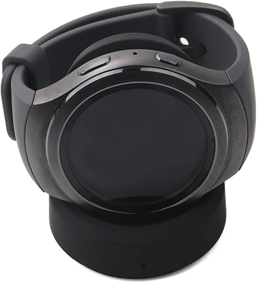 Amazon Com For Samsung Galaxy Gear S3 Classic Replacement Charger Motong Wireless Usb Charger Charging Dock Cables For Galaxy Gear S3 Classic Sm R770 S3 Frontier Sm R760 Sm R765 Come With Micro Usb Cable