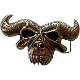JK Trading Danzig Kiss Skull Samhain Misfits 3D Belt Buckle