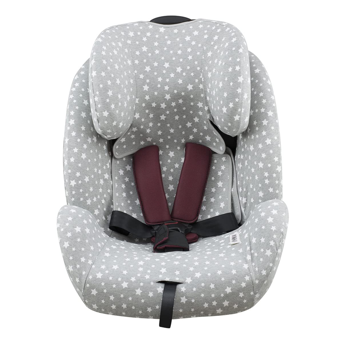 JANABEBE JYOKO KIDS Cover Liner for car set Compatible with Joie Stages, Every Stages (White Star)