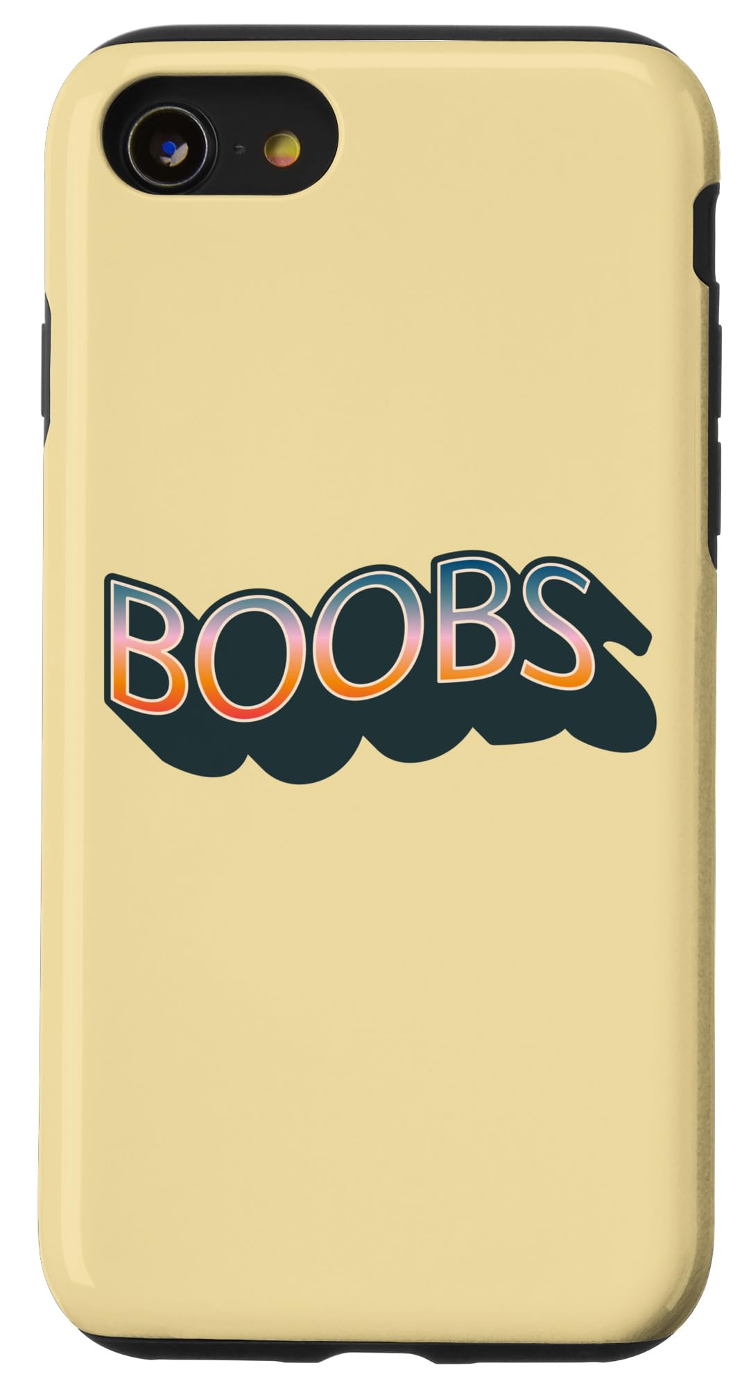iPhone SE (2020) / 7 / 8 BOOBS Vintage Vibes Design Case — image 1