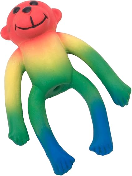 squeaky rubber monkey dog toy
