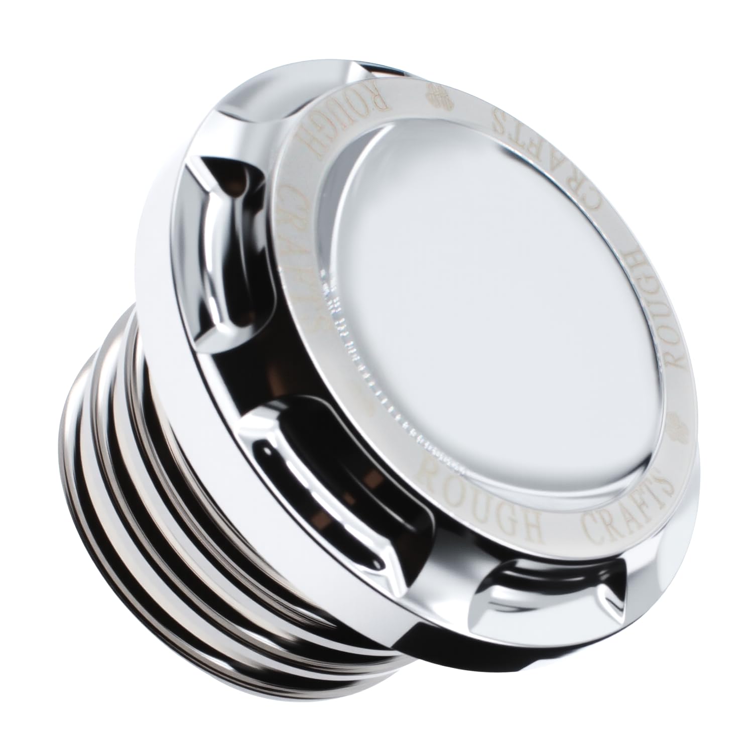 Photo 1 of ***(MISSING SEAL)***amavoler Harley Fuel Caps,Motorcycle Gas Cap Fuel Tank Oil Cover Universal Fits for Harley Sportster XL 1200 883 48 Dyna Touring Road King etc (Chrome)