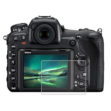 BYbrutek Protector de Pantalla de Vidrio Templado para Nikon D500 ...