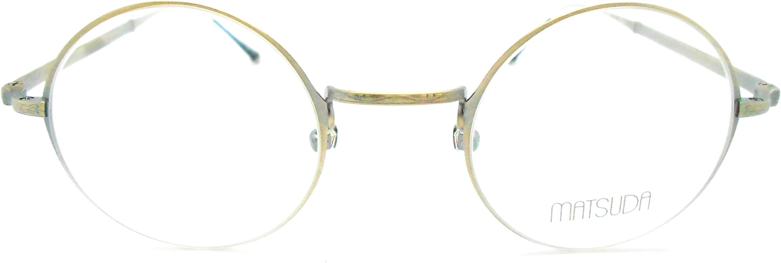 Matsuda M3049 Round Antique Gold Eyewear