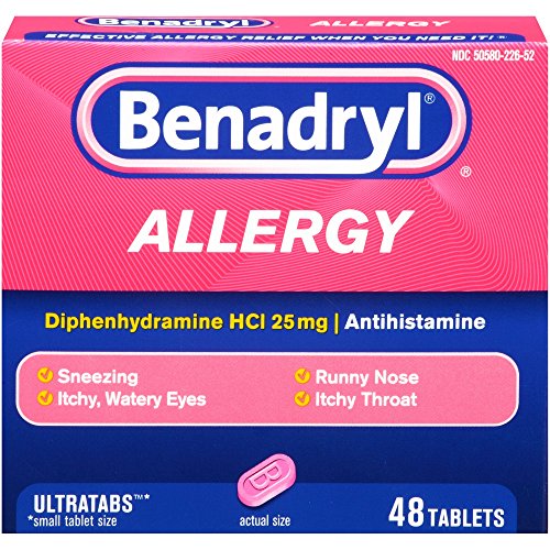 Benadryl ベナドリル Allergy Ultratab Tablets アレルギー用ウルトラ錠剤 底値生活 In アメリカ