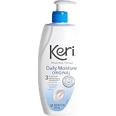 Keri Original Daily Moisture 15 Ounce | Deeply Hydrates Skin, Continuous Moisturization, With Vitamin E, Aloe &amp; Sunflower Seed Oil, Lightly Scented, Daily-Use