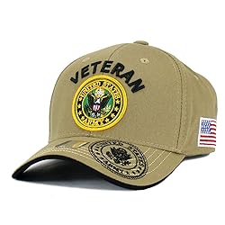 US Army Veteran Hat Army Military Official Licensed