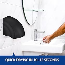 Rossesay 2 Pcs Electric Hand Dryer Commercial