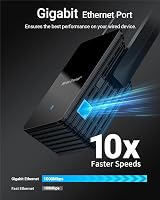 BrosTrend Wi Fi 6 AX3000 to Ethernet Adapter Gigabit Port Dual Band Bridge view 3
