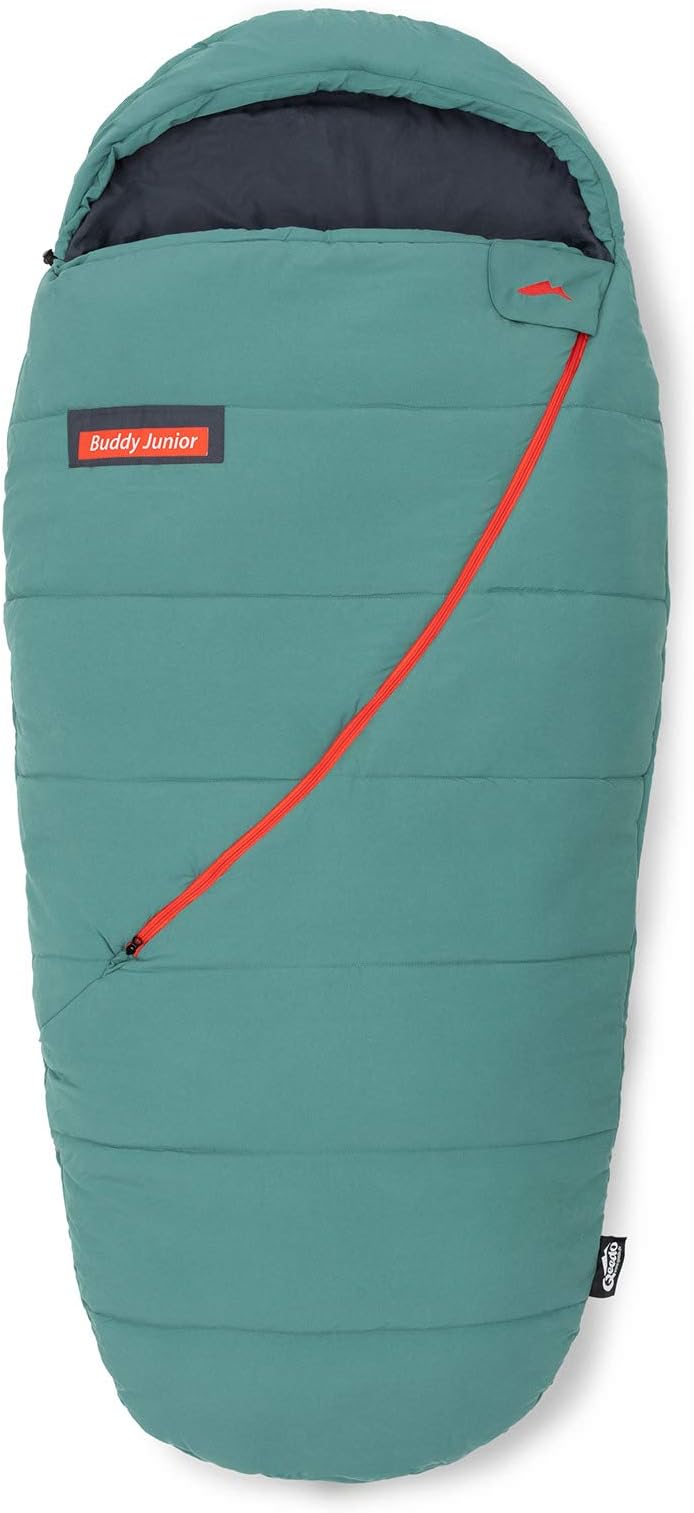 Qeedo Buddy Junior Kids Sleeping Bag, mummy, Comfort Control, Best Shape, Soft Touch