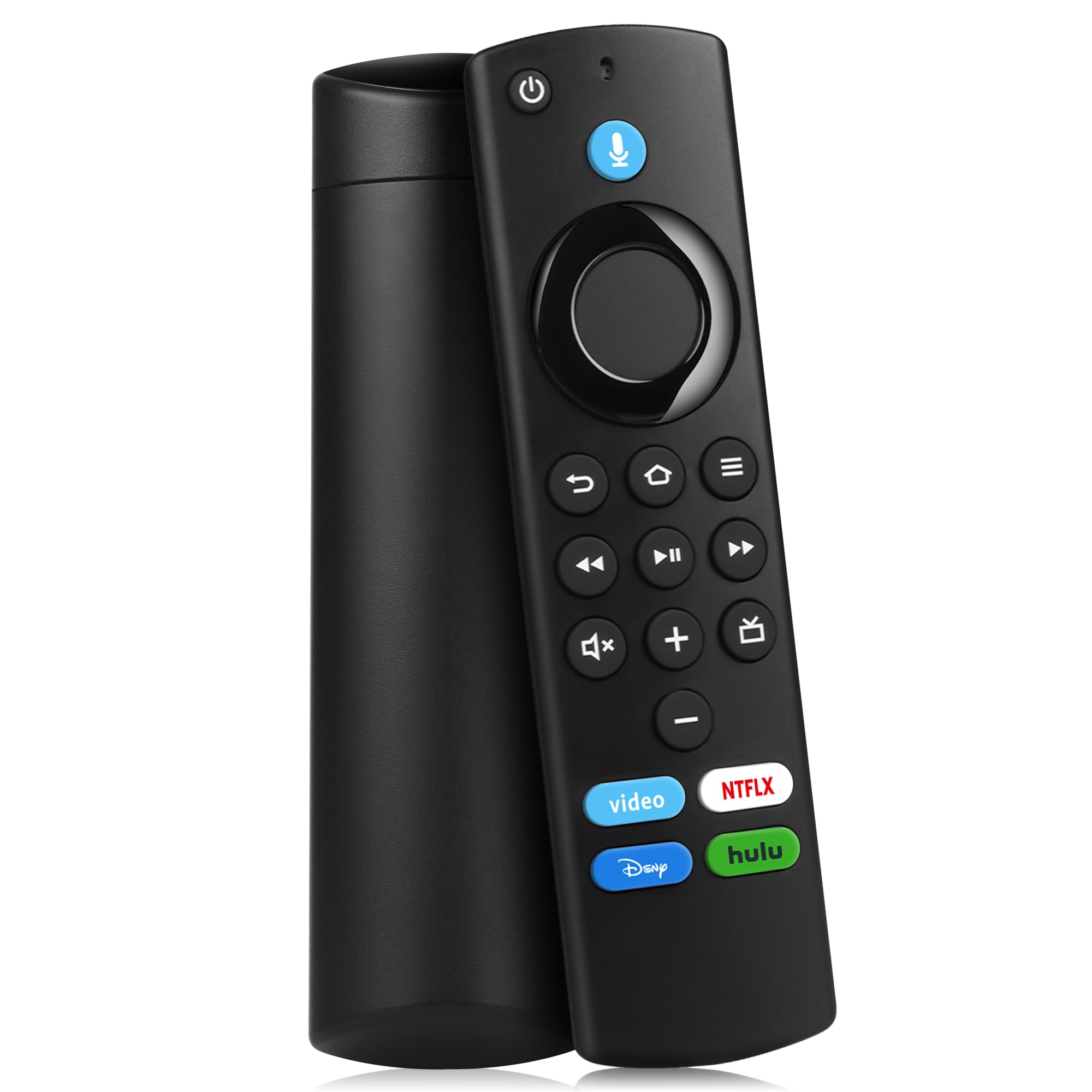 Photo 1 of Replacement Firestick Remote Control Compatible with Fire Smart TV Stick Lite/Stick 4K/Smart TV 3rd Gen/TV Cube(2nd Gen/1st Gen/3rd Gen)/TVs Stick(2nd Gen/3rd Gen) with Voice Controller