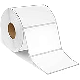 Spartan Industrial - 3" X 2" Direct Thermal Labels (10 Rolls, 700/Roll) Perforated Postage Shipping Labels - Compatible with Rollo and Zebra Desktop Printers