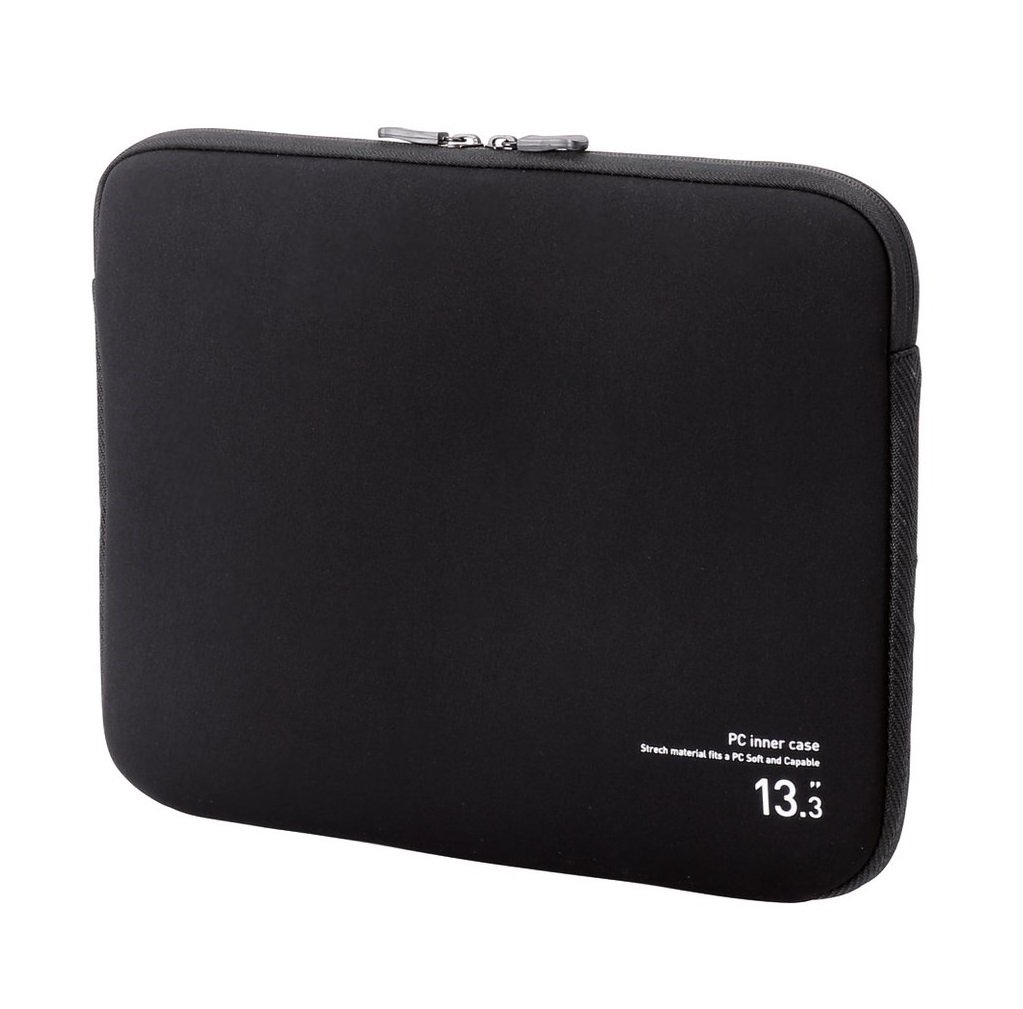 エレコム パソコンケース PCケース 13.3インチ ( macbook pro 13 ) ケース ネオプレン サイドプロテクト ブラック BM-IBNP13BK商品画像