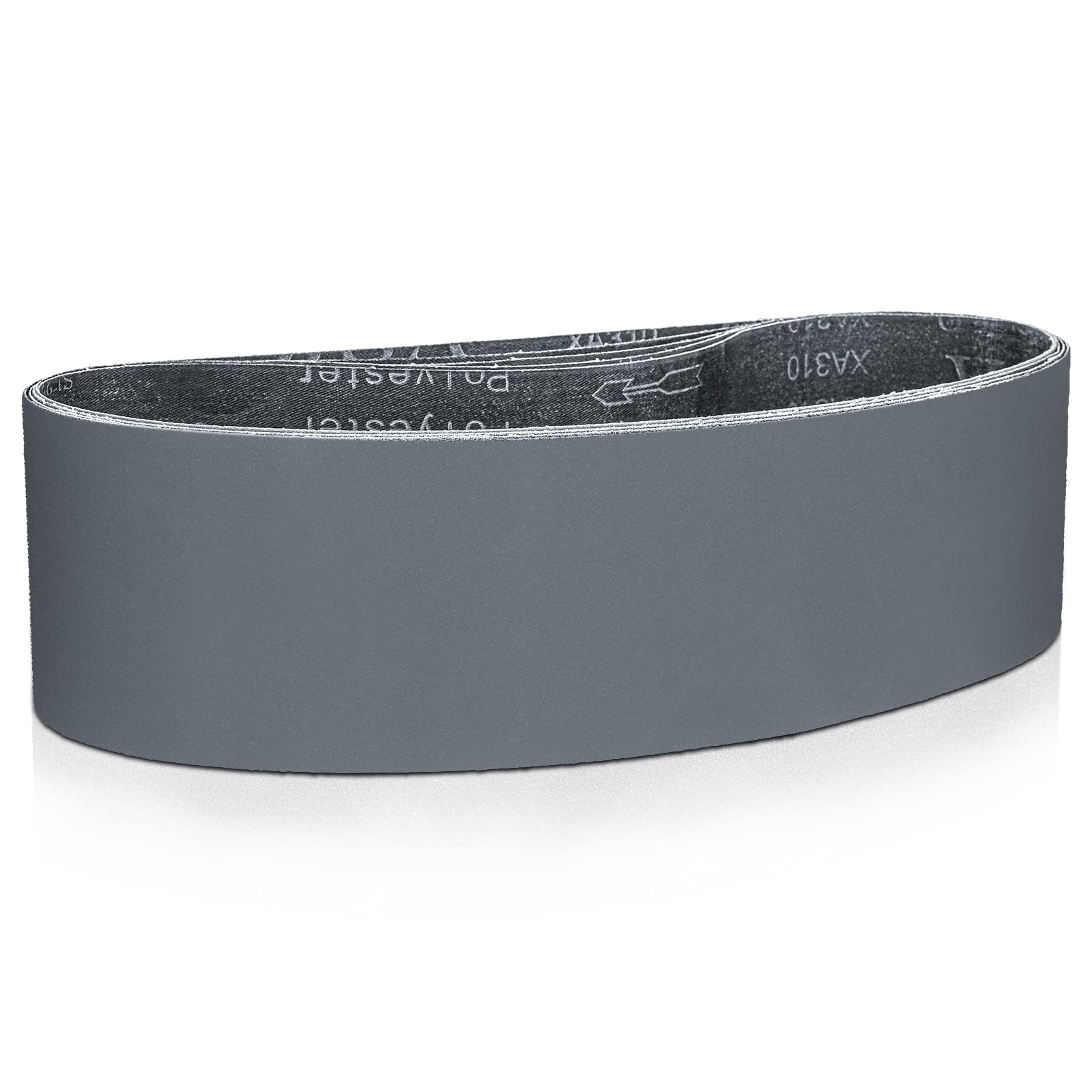 Sruhrak Sanding Belts 100 x 915 mm - Pack of 5 600 Grit Silicon Carbide Sanding Belts for Polishing and Rust Removal of Metal