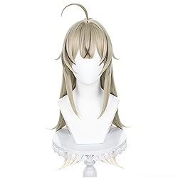 maysuwell Anime Cosplay Wigs Long Brown Straight