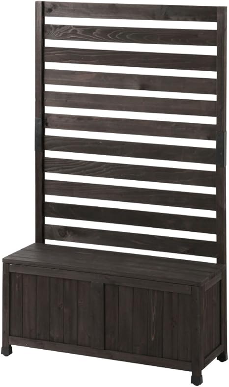 Amazon Co Jp ぼん家具 ガーデンフェンス プランター付き 木製 庭フェンス ラティス 目隠し 日除け 屋外 90 150cm ボーダーdbr Diy 工具 ガーデン