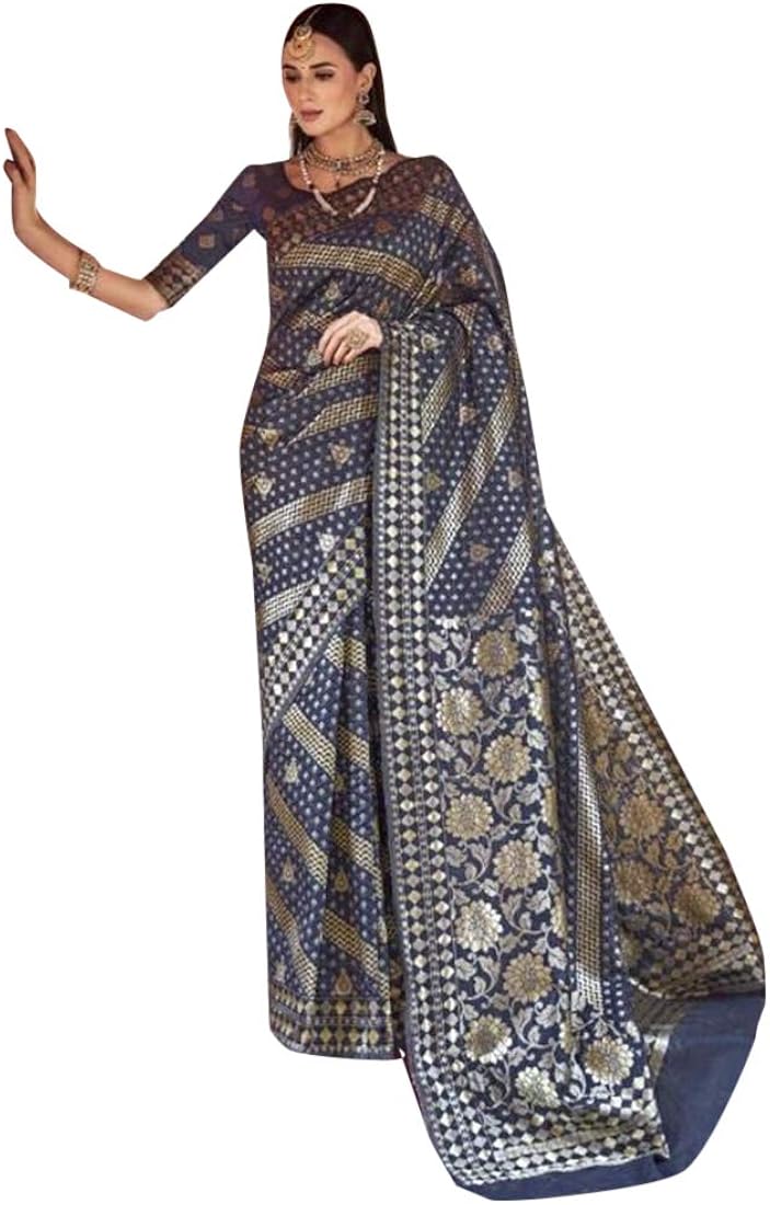 evening dress made from sari