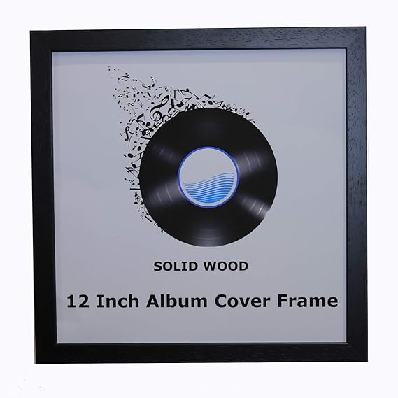 Picture Framing Direct Vinyl Frame Wall Album Art Display Frame for LP 12" Record Cover Sleeve