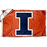 Illinois Fighting Illini 4 ft x 6 ft Block I Flag